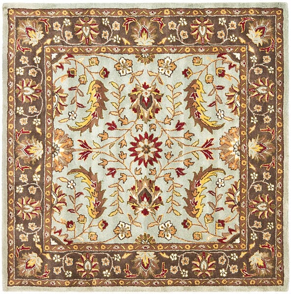 Safavieh Heritage hg962a Blue / Brown Rugs - Safavieh - hg962a - 6sq