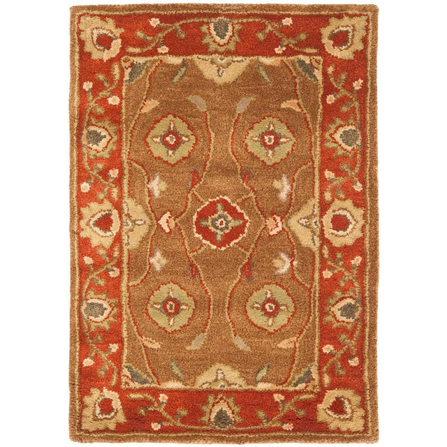 Safavieh Heritage hg963a Beige / Rust Rugs - Safavieh - hg963a - 6r