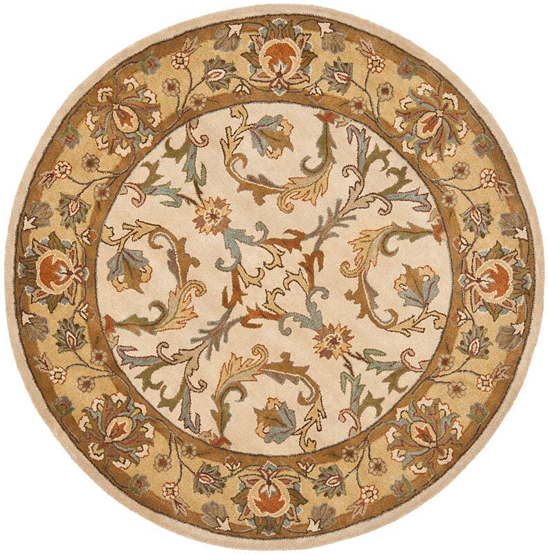 Safavieh Heritage Hg967A Beige / Gold Rugs - Safavieh - hg967a - 6r