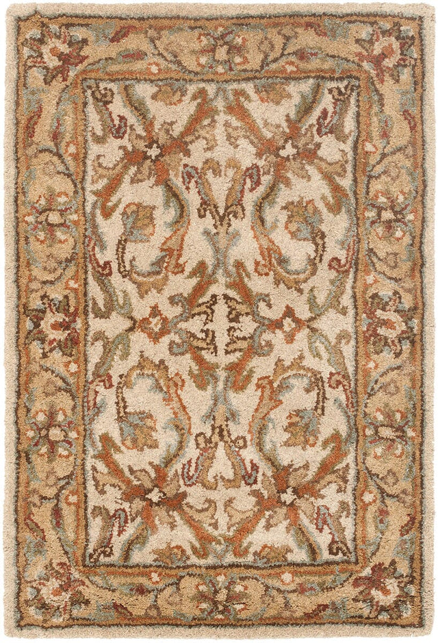 Safavieh Heritage Hg967A Beige / Gold Rugs - Safavieh - hg967a - 6r