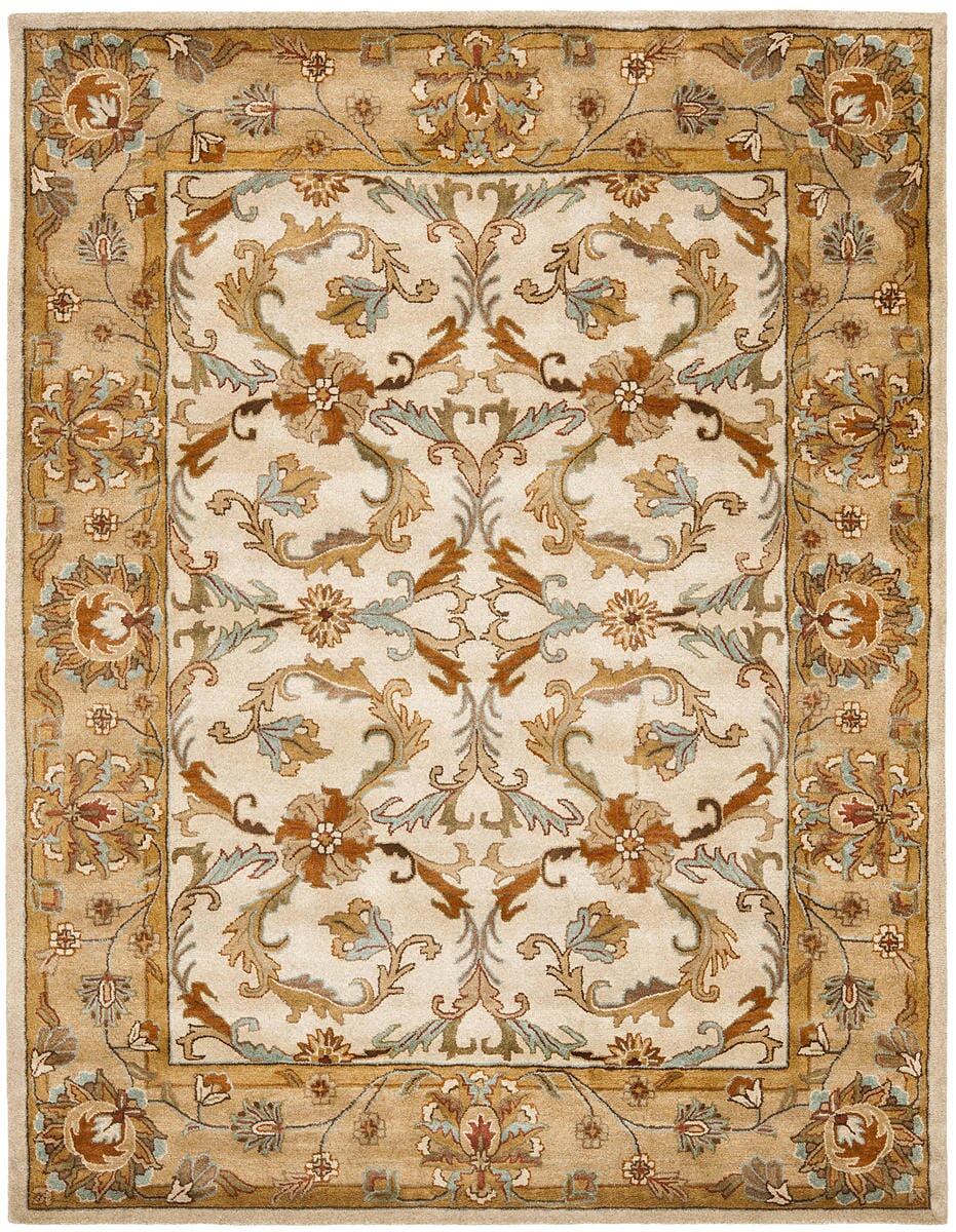 Safavieh Heritage Hg967A Beige / Gold Rugs - Safavieh - hg967a - 6r