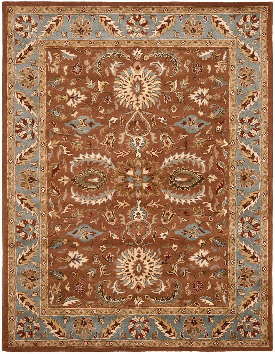 Safavieh Heritage Hg968A Brown / Blue Rugs - Safavieh - hg968a - 2