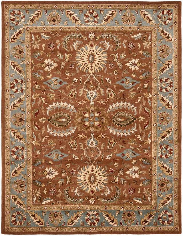 Safavieh Heritage Hg968A Brown / Blue Rugs - Safavieh - hg968a - 2