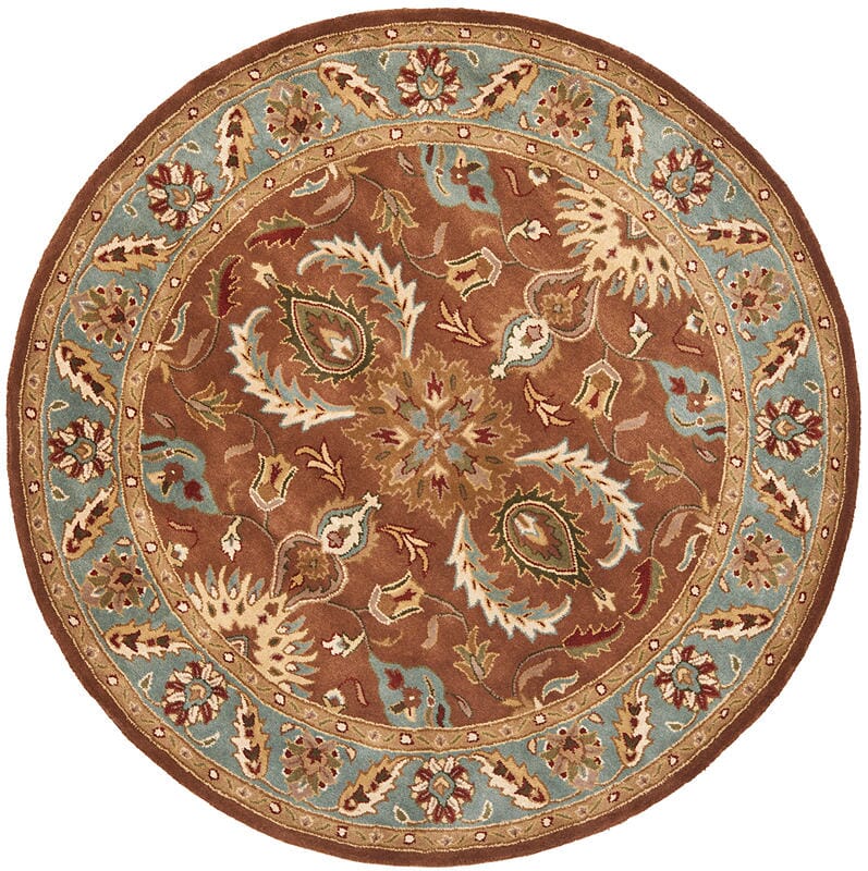 Safavieh Heritage Hg968A Brown / Blue Rugs - Safavieh - hg968a - 6r