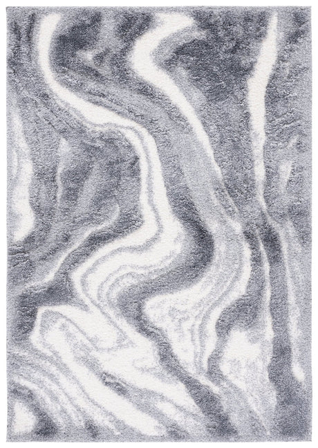 Safavieh Hi - Lo Shag Hls208F Grey/Light Grey Rug - Safavieh - hls208f - 4