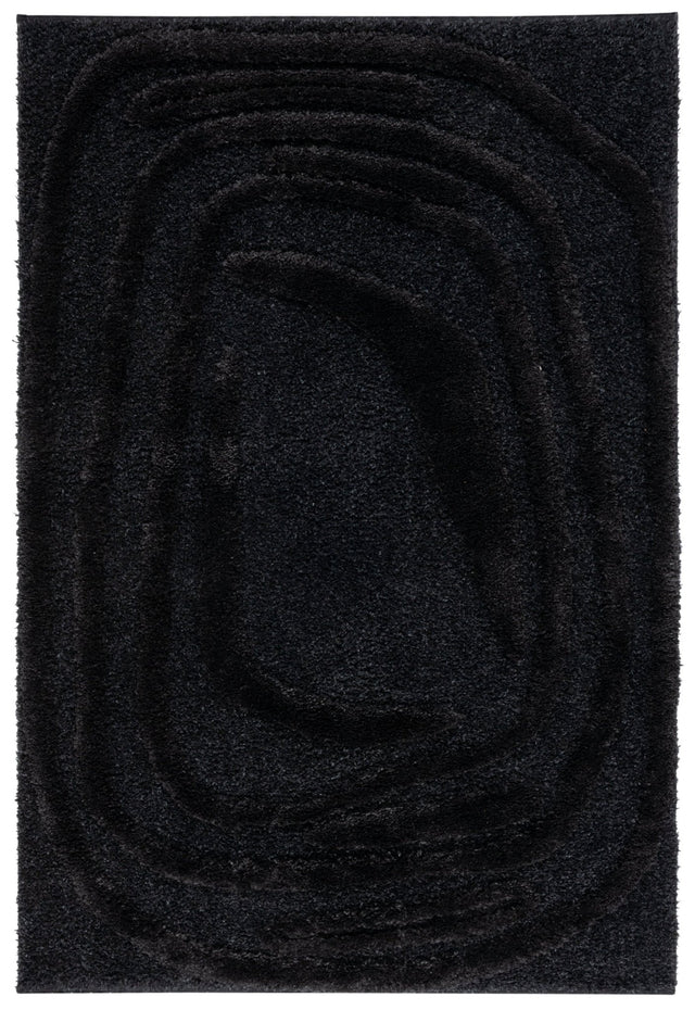 Safavieh Hi - Lo Shag Hls214Z Black Rug - Safavieh - hls214z - 4