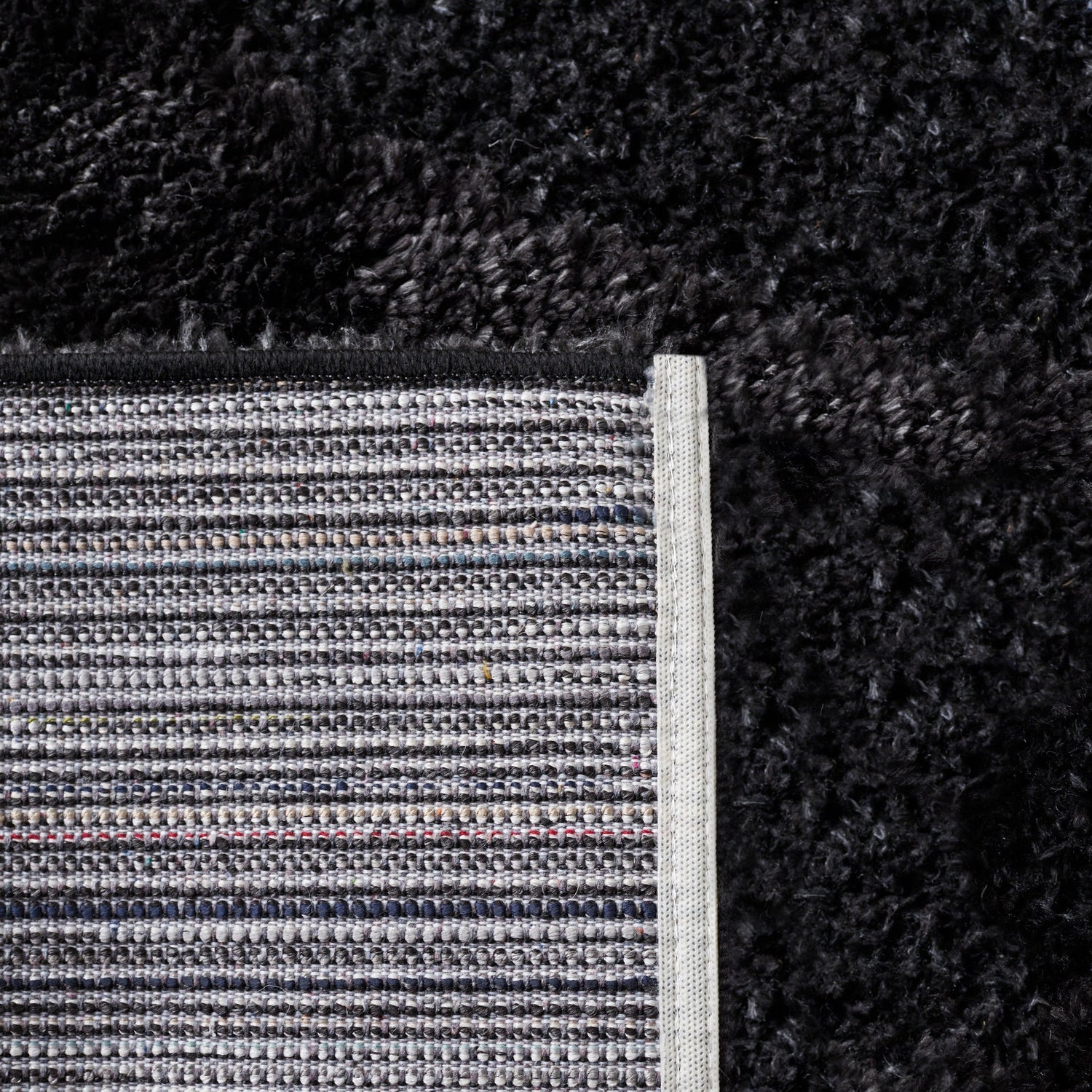 Safavieh Hi - Lo Shag Hls214Z Black Rug - Safavieh - hls214z - 7r