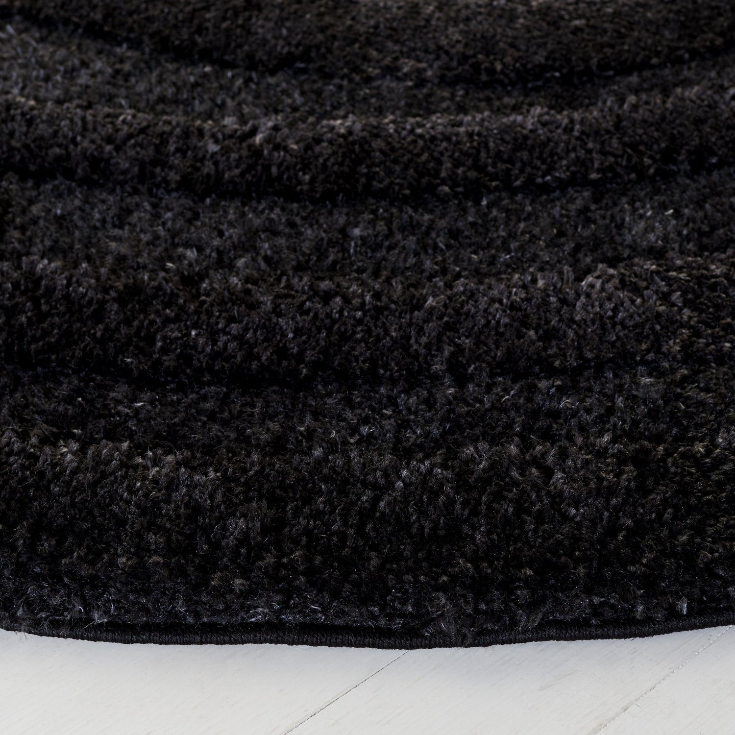 Safavieh Hi - Lo Shag Hls214Z Black Rug - Safavieh - hls214z - 7r