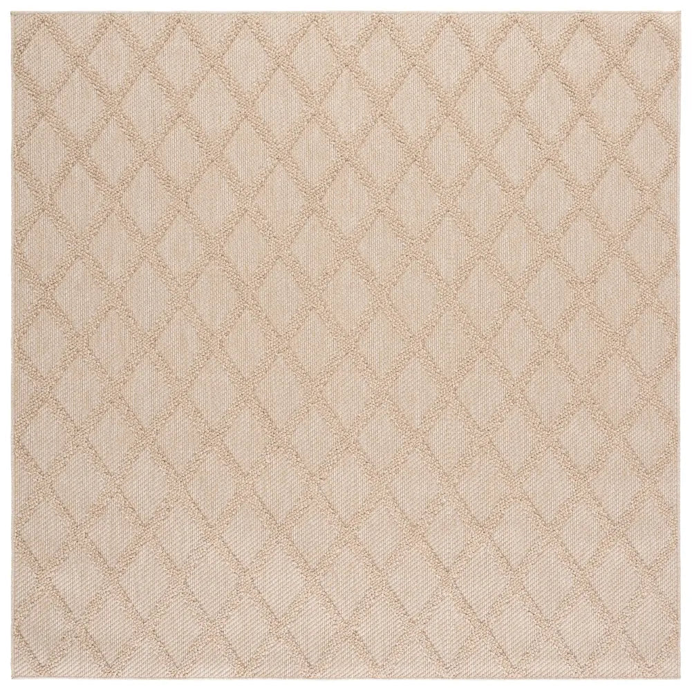 Safavieh Highland 6'-7" x 6'-7" Rug in Gold / Ivory