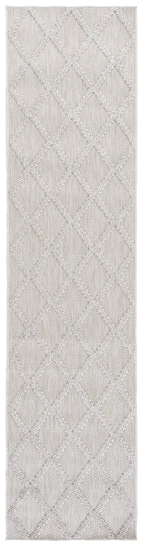 Safavieh Highland 2'-2" x 9'-0" Rug in Light Grey / Ivory