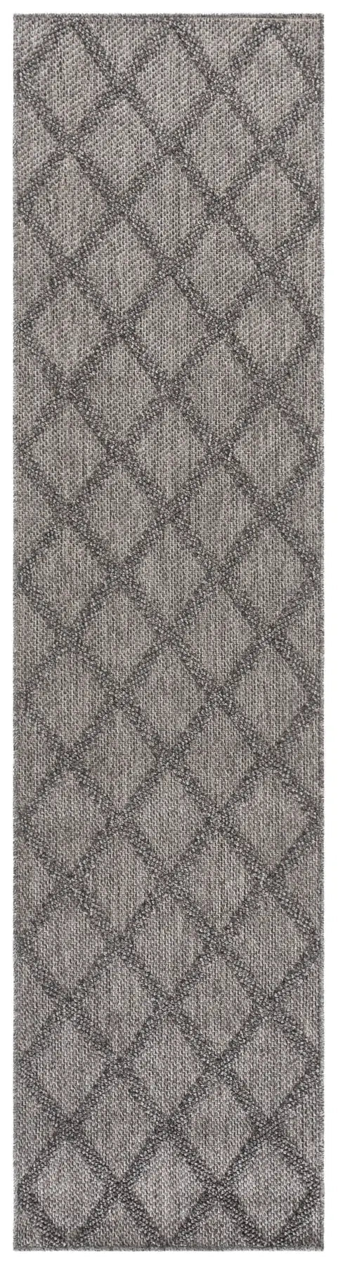 Safavieh Highland 2'-2" x 9'-0" Rug in Charcoal / Grey