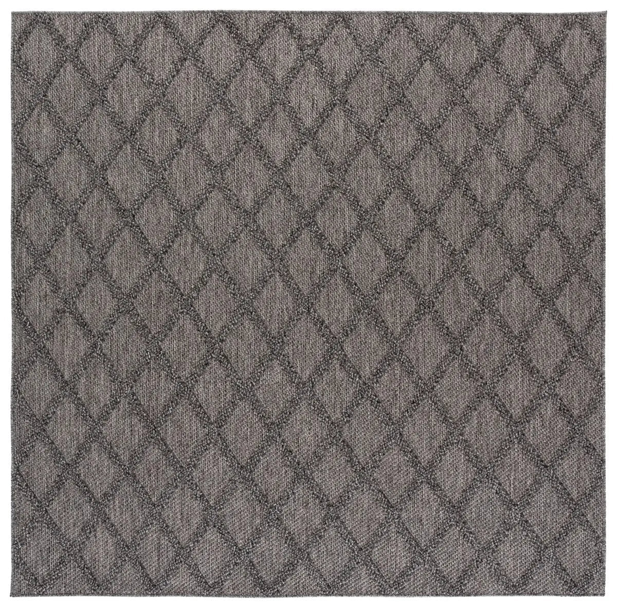 Safavieh Highland 6'-7" x 6'-7" Rug in Charcoal / Grey