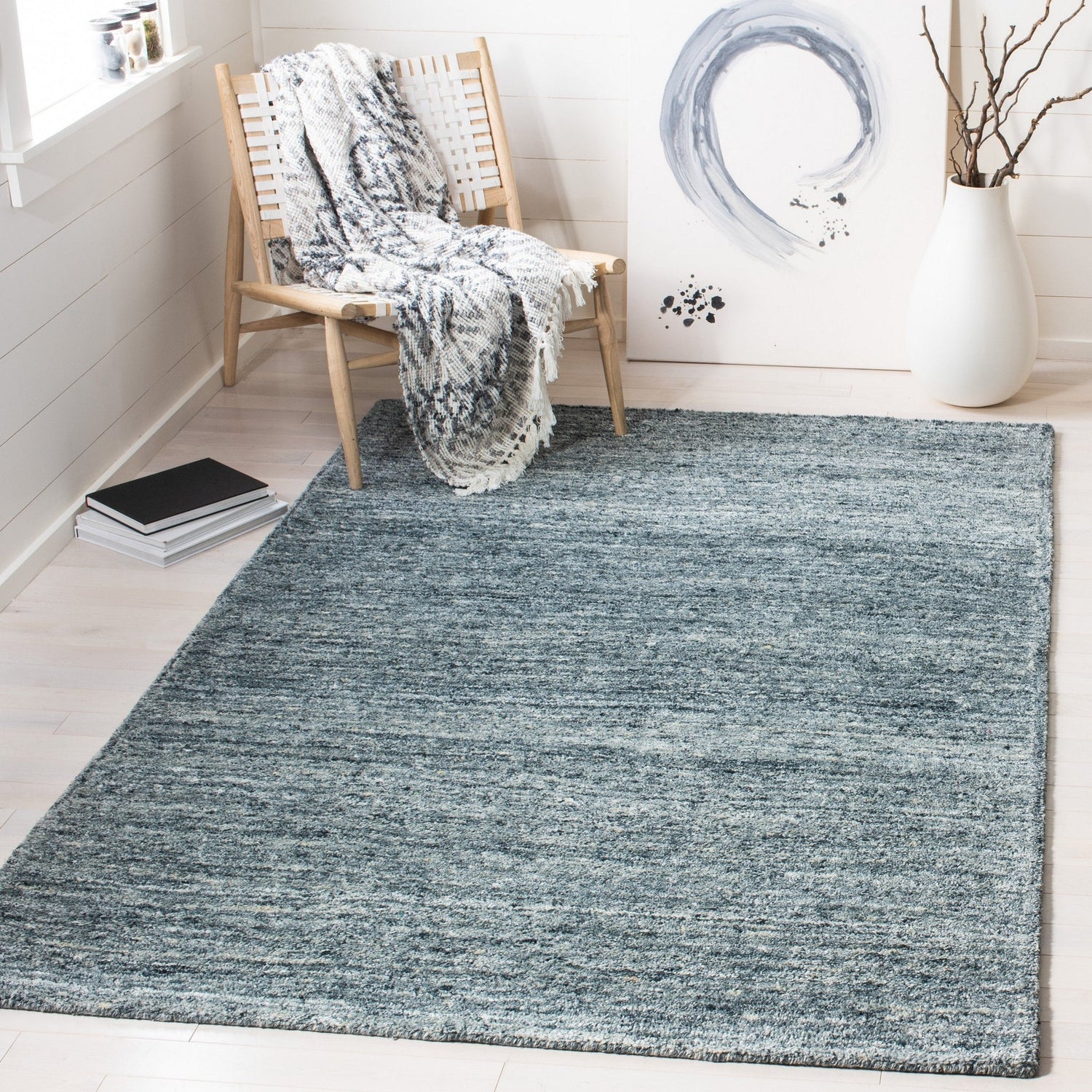 Safavieh Himalaya Him413F Blue/Gold Rug - Safavieh - him413f - 4