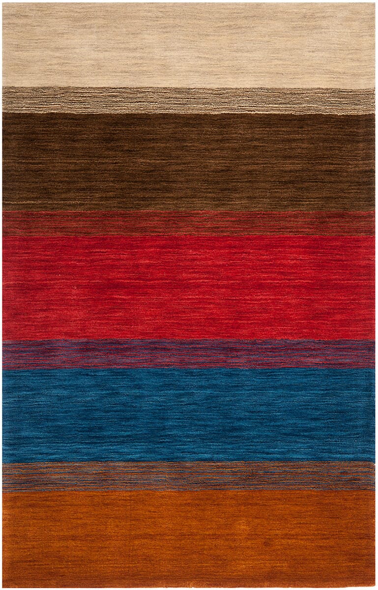 Safavieh Himalaya Him581A Orange / Multi Rugs - Safavieh - him581a - 3