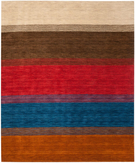 Safavieh Himalaya Him581A Orange / Multi Rugs - Safavieh - him581a - 6r