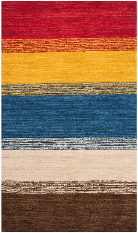 Safavieh Himalaya Him581A Orange / Multi Rugs - Safavieh - him581a - 6r