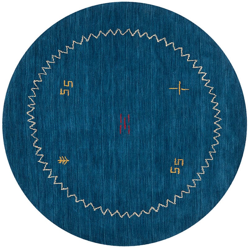 Safavieh Himalaya Him583A Blue Rugs - Safavieh - him583a - 6r
