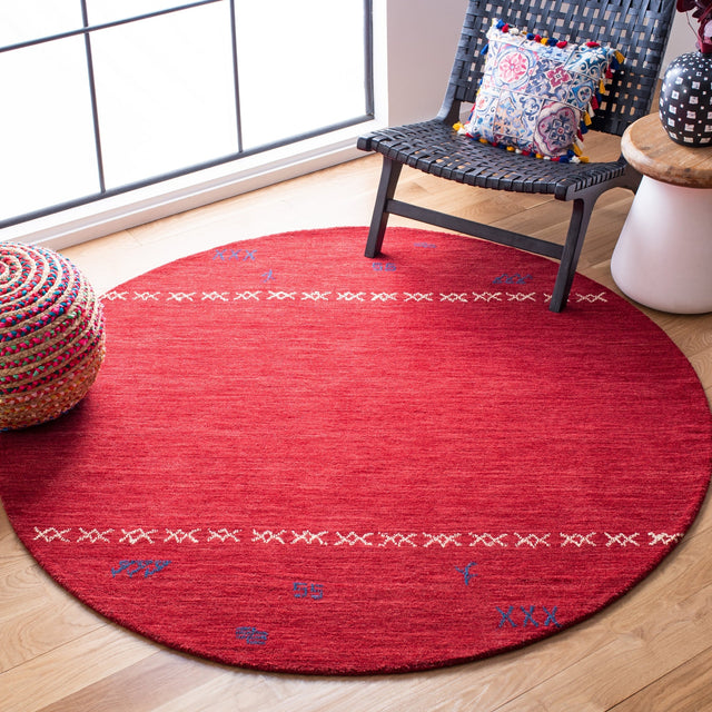 Safavieh Himalaya Him596Q Red Rugs - Safavieh - him596q - 6r