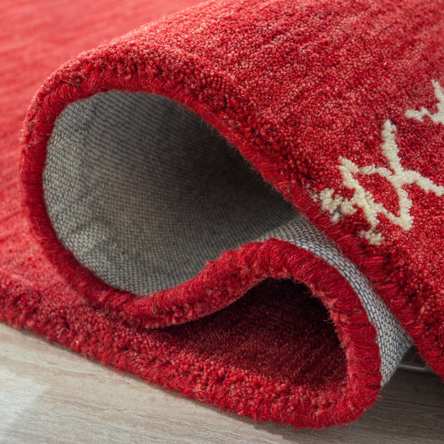 Safavieh Himalaya Him596Q Red Rugs - Safavieh - him596q - 6r