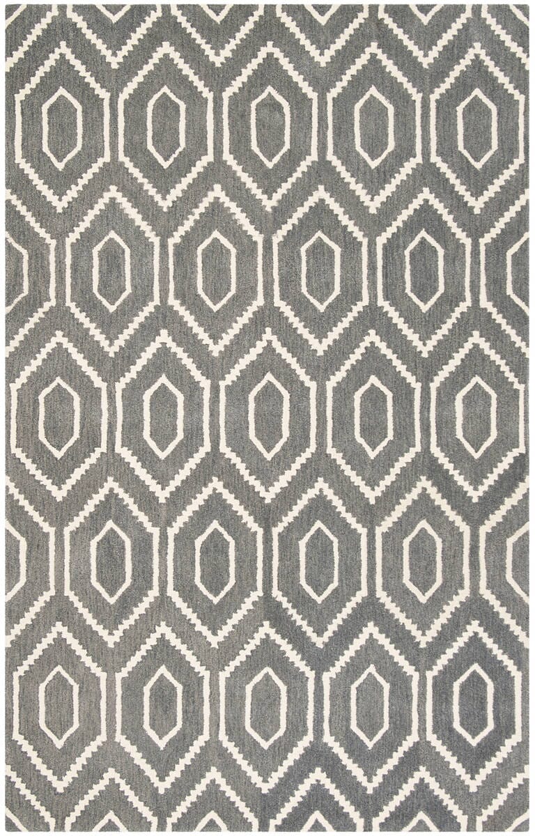 Safavieh Himalaya Him902F Dark Grey/Ivory Rug - Safavieh - him902f - 2