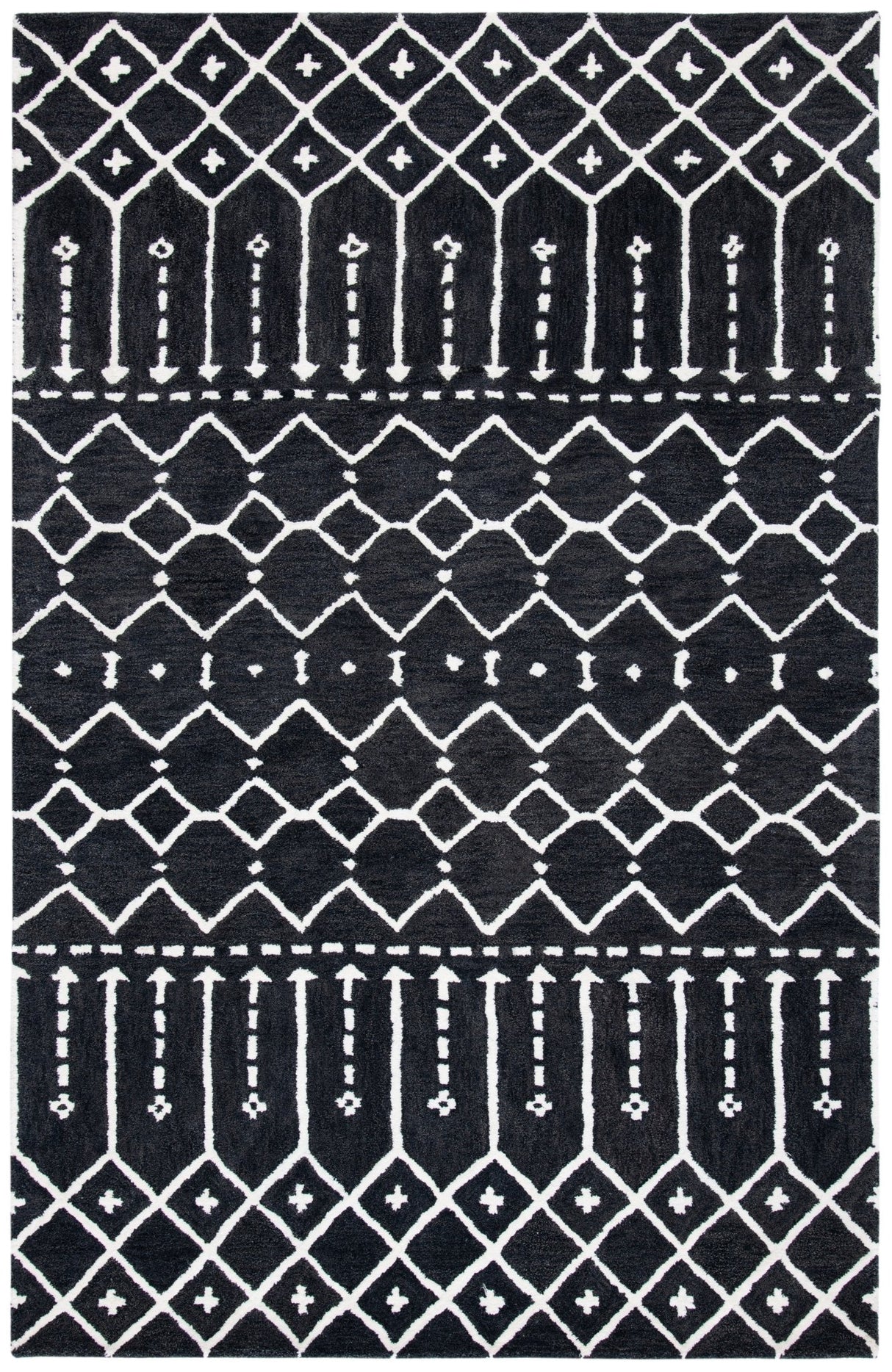 Safavieh Himalaya Him903H Dark Grey/Ivory Rugs - Safavieh - him903h - 3