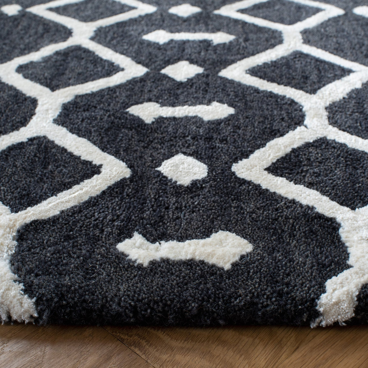 Safavieh Himalaya Him903H Dark Grey/Ivory Rugs - Safavieh - him903h - 6r