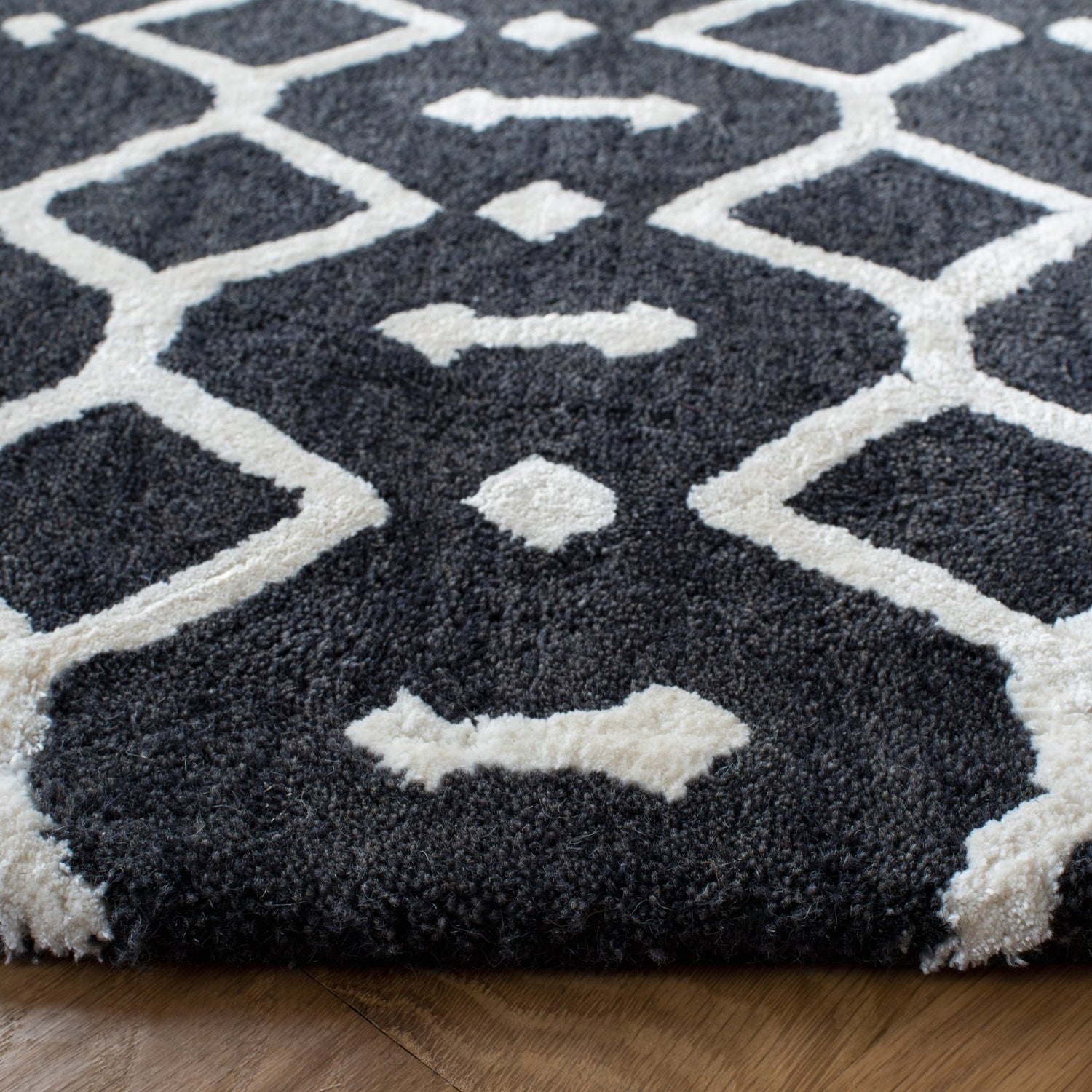 Safavieh Himalaya Him903H Dark Grey/Ivory Rugs - Safavieh - him903h - 6r
