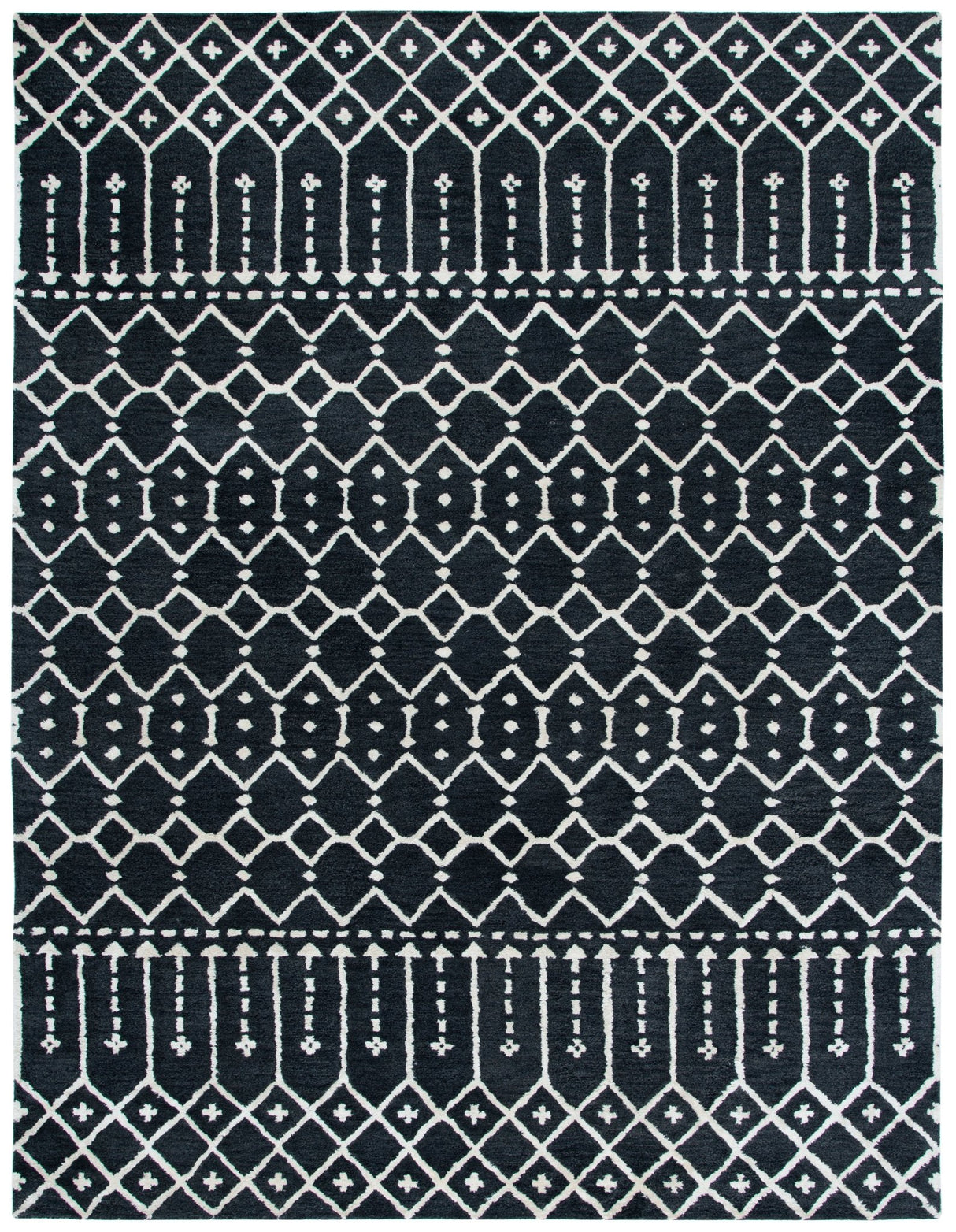 Safavieh Himalaya Him903H Dark Grey/Ivory Rugs - Safavieh - him903h - 6r