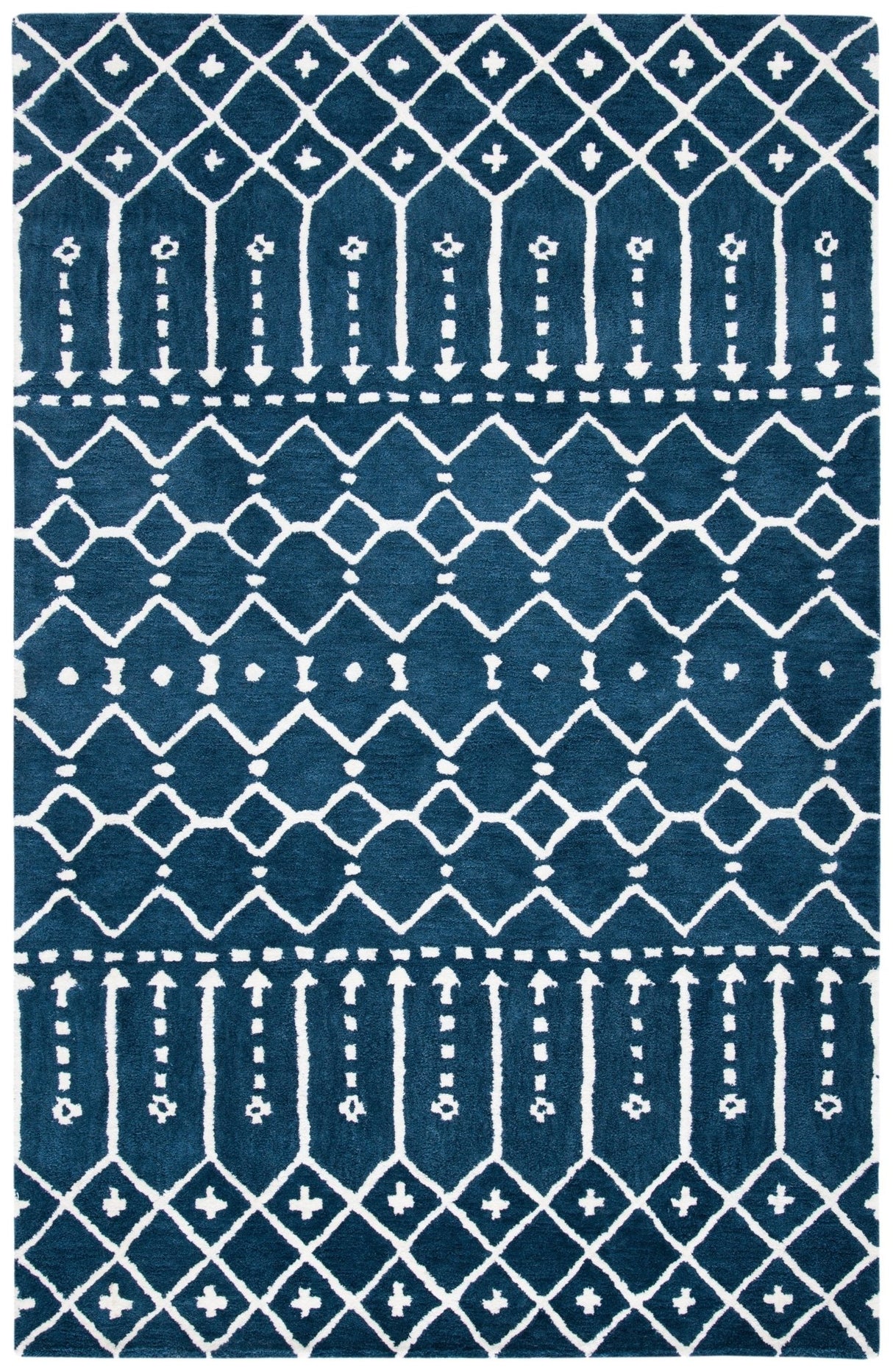 Safavieh Himalaya Him903M Navy/Ivory Rug - Safavieh - him903m - 3
