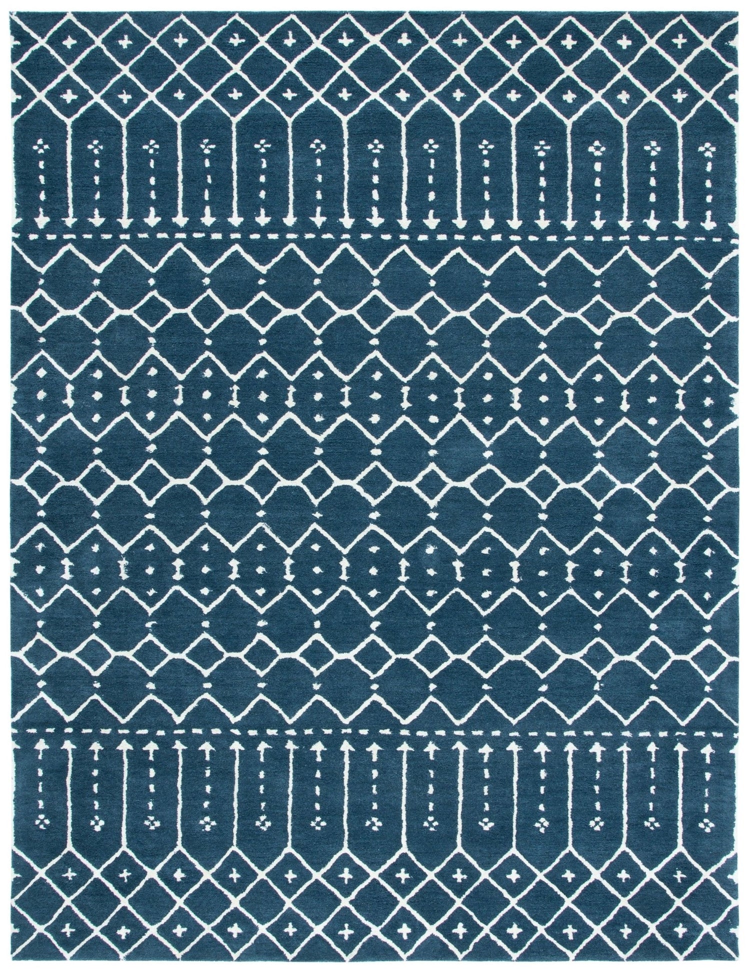 Safavieh Himalaya Him903M Navy/Ivory Rug - Safavieh - him903m - 6r
