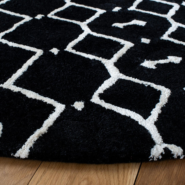 Safavieh Himalaya Him903Z Black/Ivory Rugs - Safavieh - him903z - 6r
