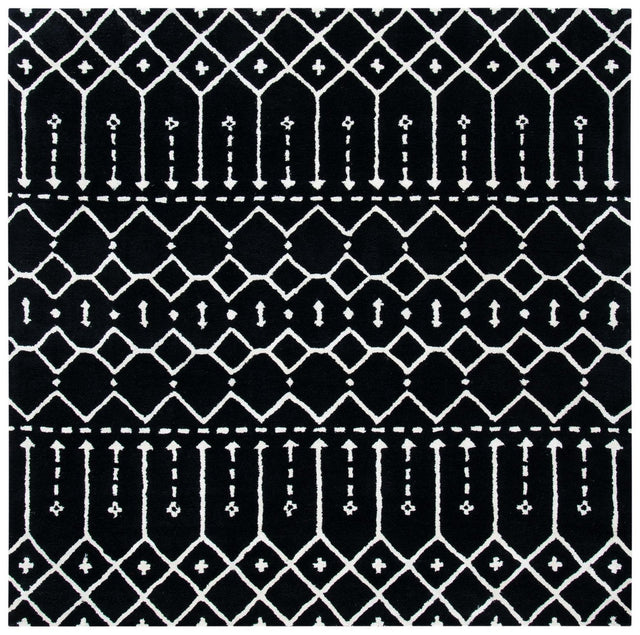 Safavieh Himalaya Him903Z Black/Ivory Rugs - Safavieh - him903z - 6sq