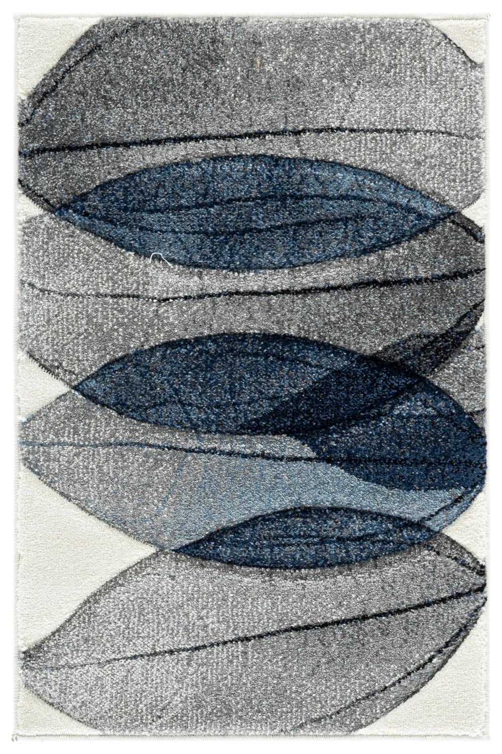 Safavieh Hollywood 2'-0" x 3'-0" Rug in Ivory / Blue
