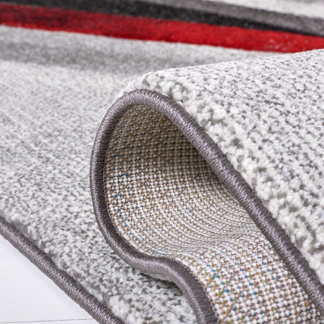 Safavieh Hollywood Hlw710Q Grey/Red Rugs - Safavieh - hlw710q - 7r