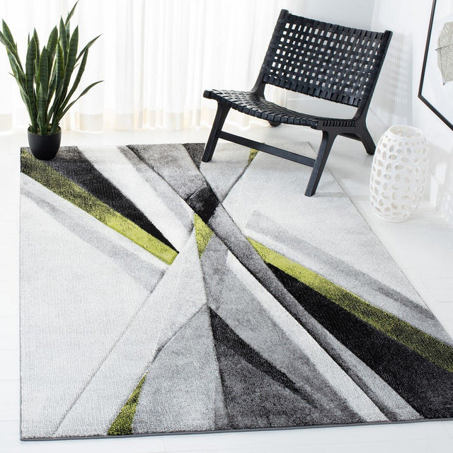Safavieh Hollywood Hlw710Y Grey/Green Rugs - Safavieh - hlw710y - 3