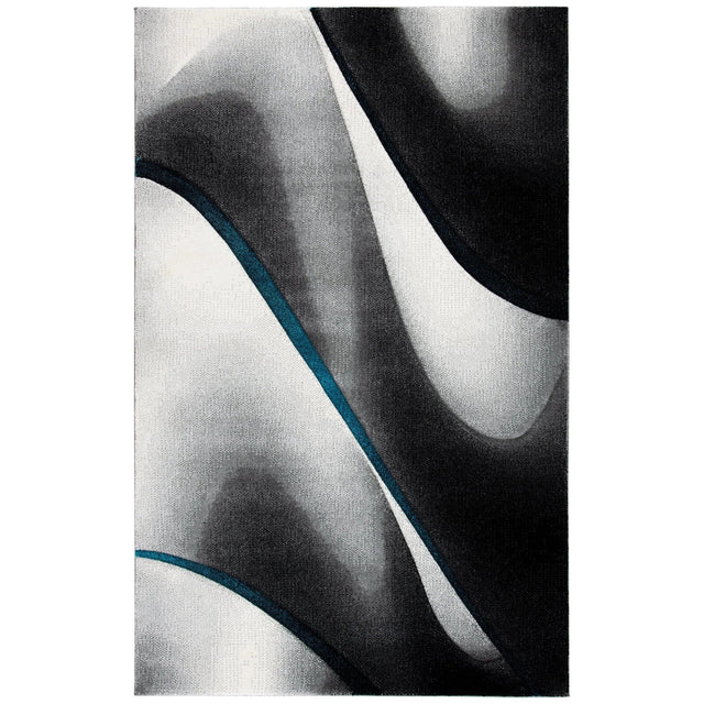 Safavieh Hollywood Hlw712F Grey/Blue Rug - Safavieh - hlw712f - 3