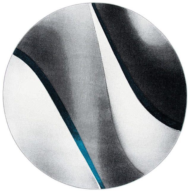 Safavieh Hollywood Hlw712F Grey/Blue Rug - Safavieh - hlw712f - 4r