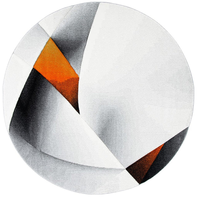 Safavieh Hollywood Hlw713P Grey/Orange Rugs - Safavieh - hlw713p - 7r