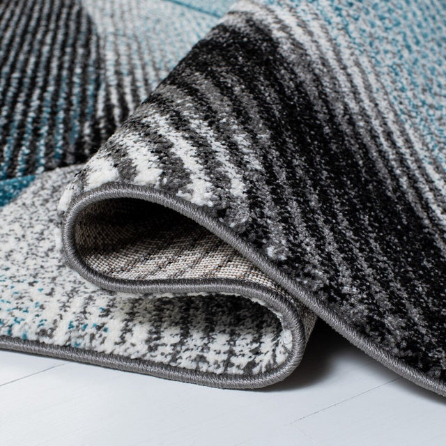 Safavieh Hollywood Hlw715M Grey/Blue Rugs - Safavieh - hlw715m - 7r