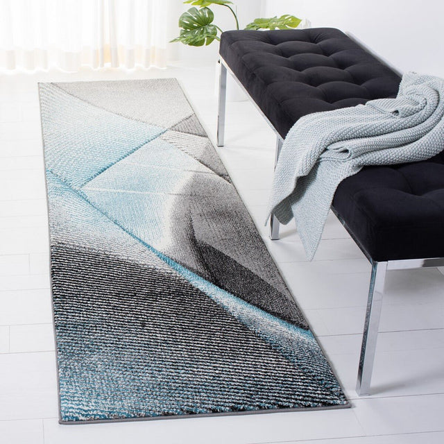 Safavieh Hollywood Hlw715M Grey/Blue Rugs - Safavieh - hlw715m - 7r