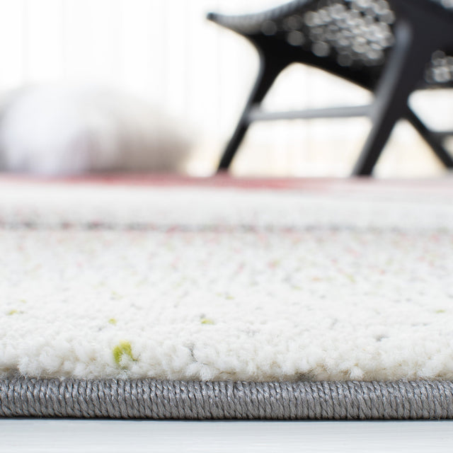 Safavieh Hollywood Hlw715Q Grey/Red Rugs - Safavieh - hlw715q - 7r