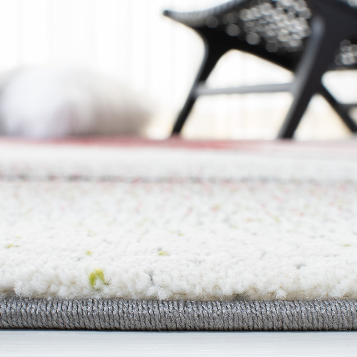 Safavieh Hollywood Hlw715Q Grey/Red Rugs - Safavieh - hlw715q - 7r