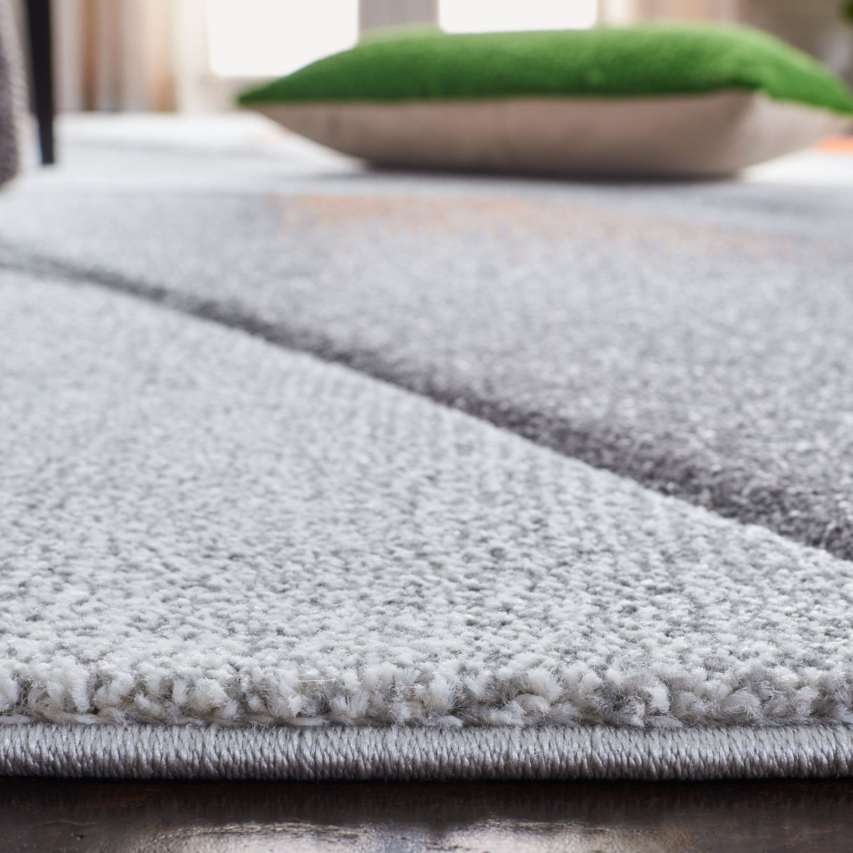 Safavieh Hollywood Hlw716P Grey/Orange Rugs - Safavieh - hlw716p - 7r