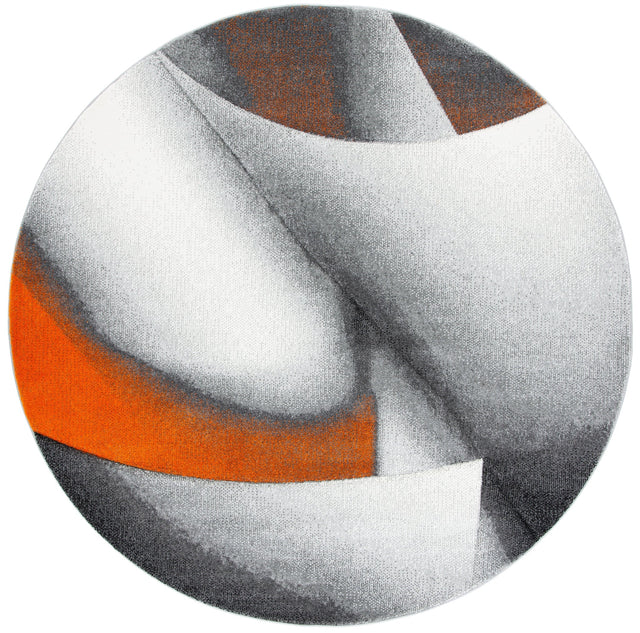 Safavieh Hollywood Hlw716P Grey/Orange Rugs - Safavieh - hlw716p - 7r