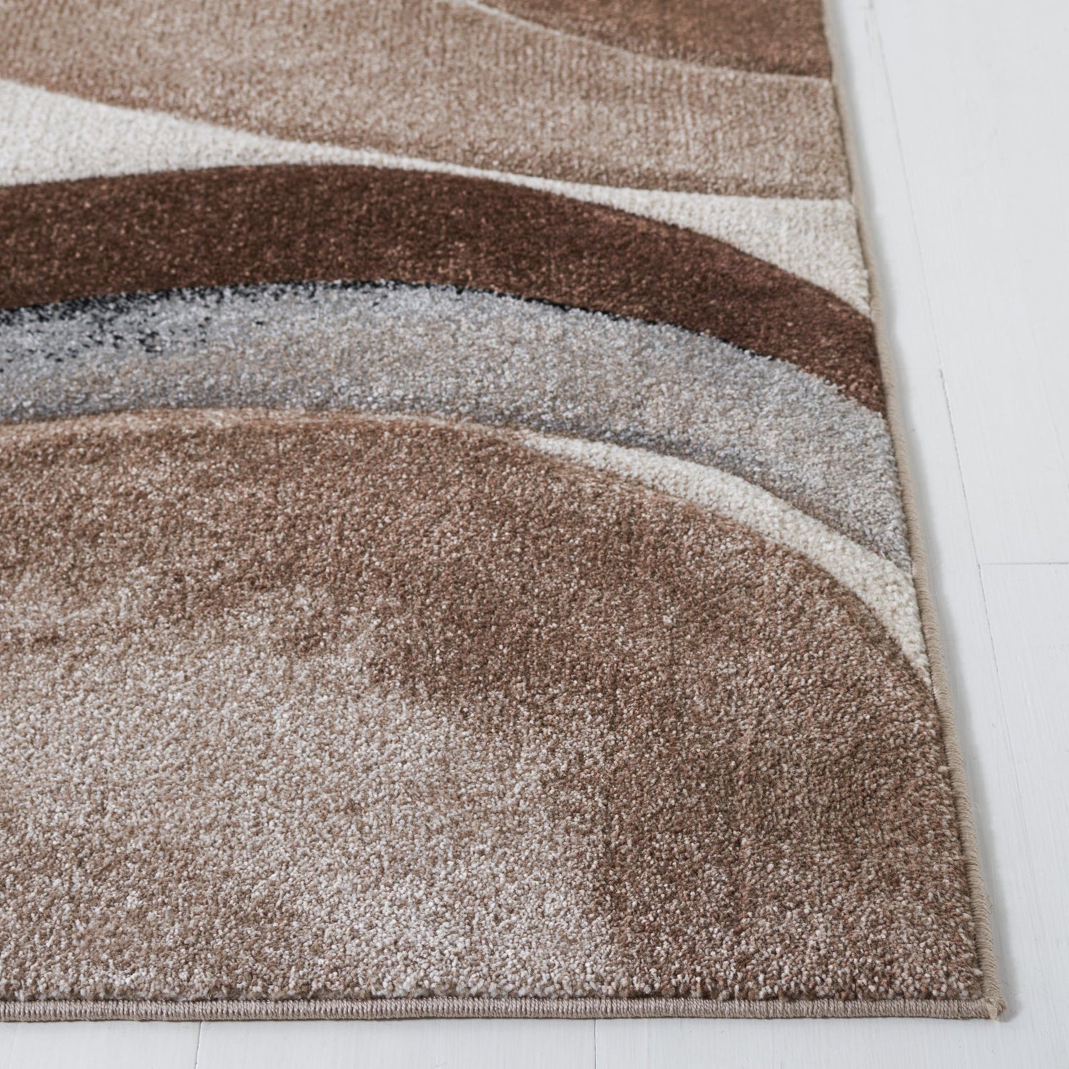 Safavieh Hollywood Hlw718P Brown/Ivory Rug - Safavieh - hlw718p - 7r