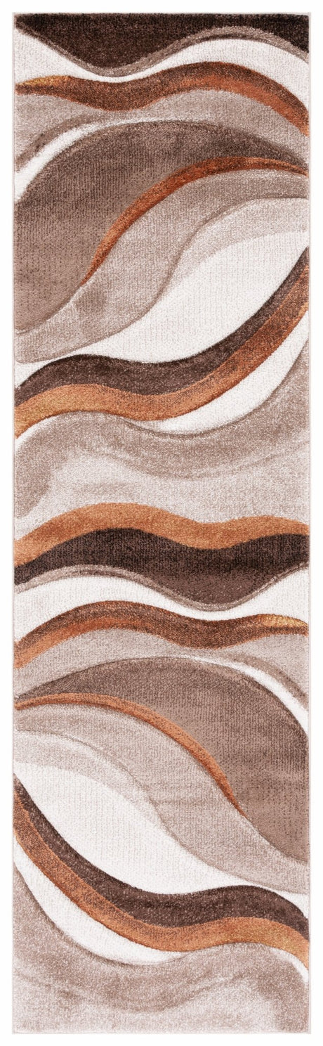 Safavieh Hollywood Hlw766B Beige/Brown Rug - Safavieh - hlw766b - 3