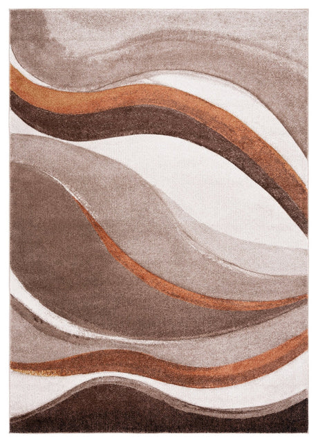 Safavieh Hollywood Hlw766B Beige/Brown Rug - Safavieh - hlw766b - 4