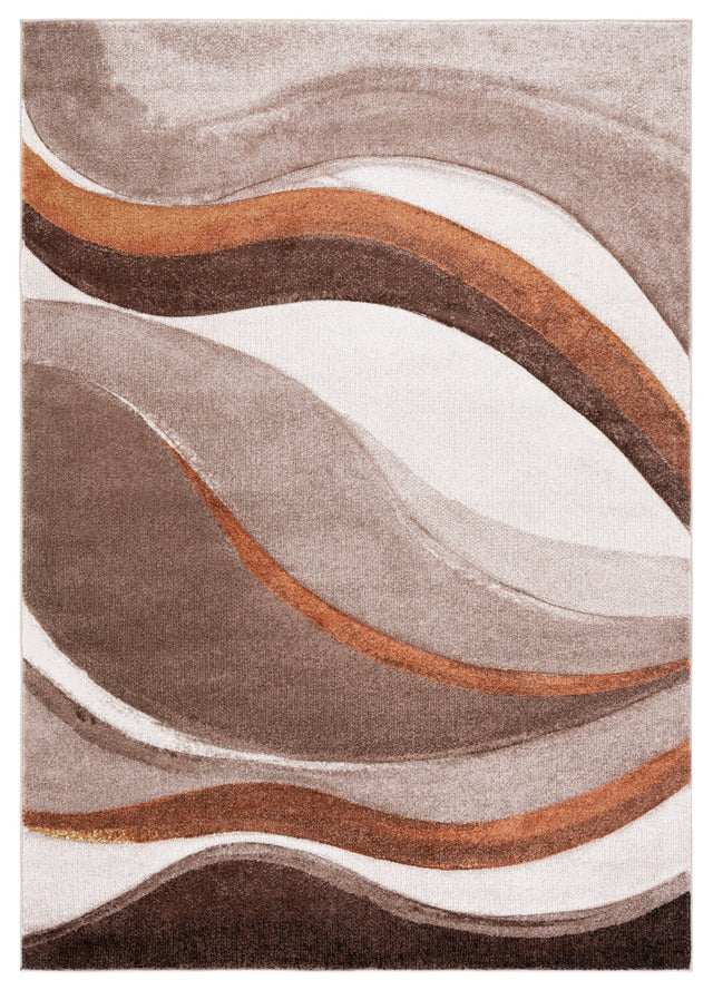 Safavieh Hollywood Hlw766B Beige/Brown Rug - Safavieh - hlw766b - 4