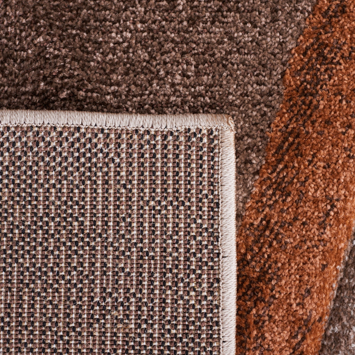 Safavieh Hollywood Hlw766B Beige/Brown Rug - Safavieh - hlw766b - 7r