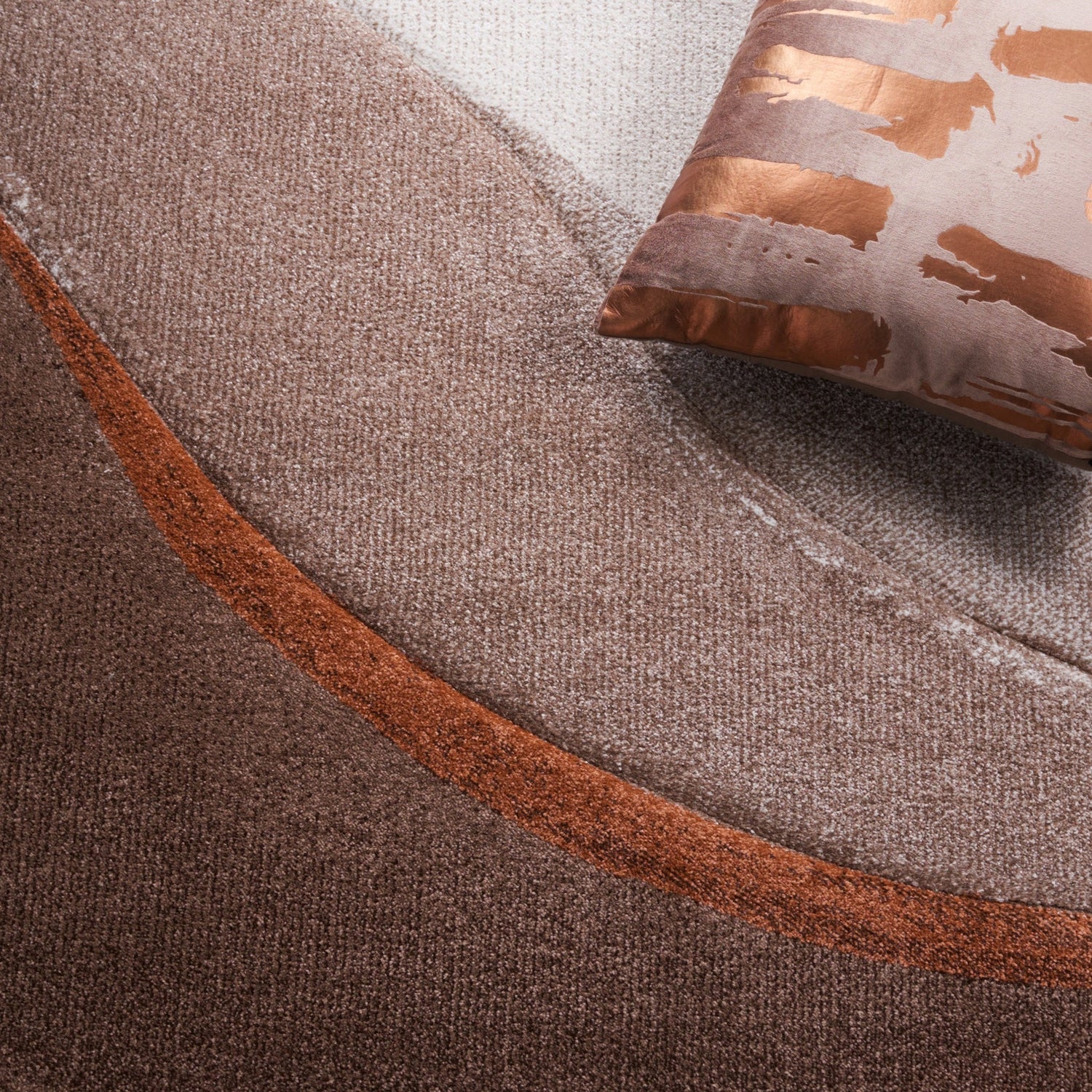 Safavieh Hollywood Hlw766B Beige/Brown Rug - Safavieh - hlw766b - 7r